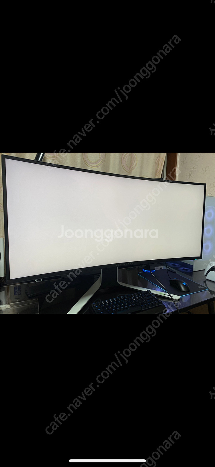 Dell aw3821dw 모니터(리퍼비쉬 교환 신품)--1
