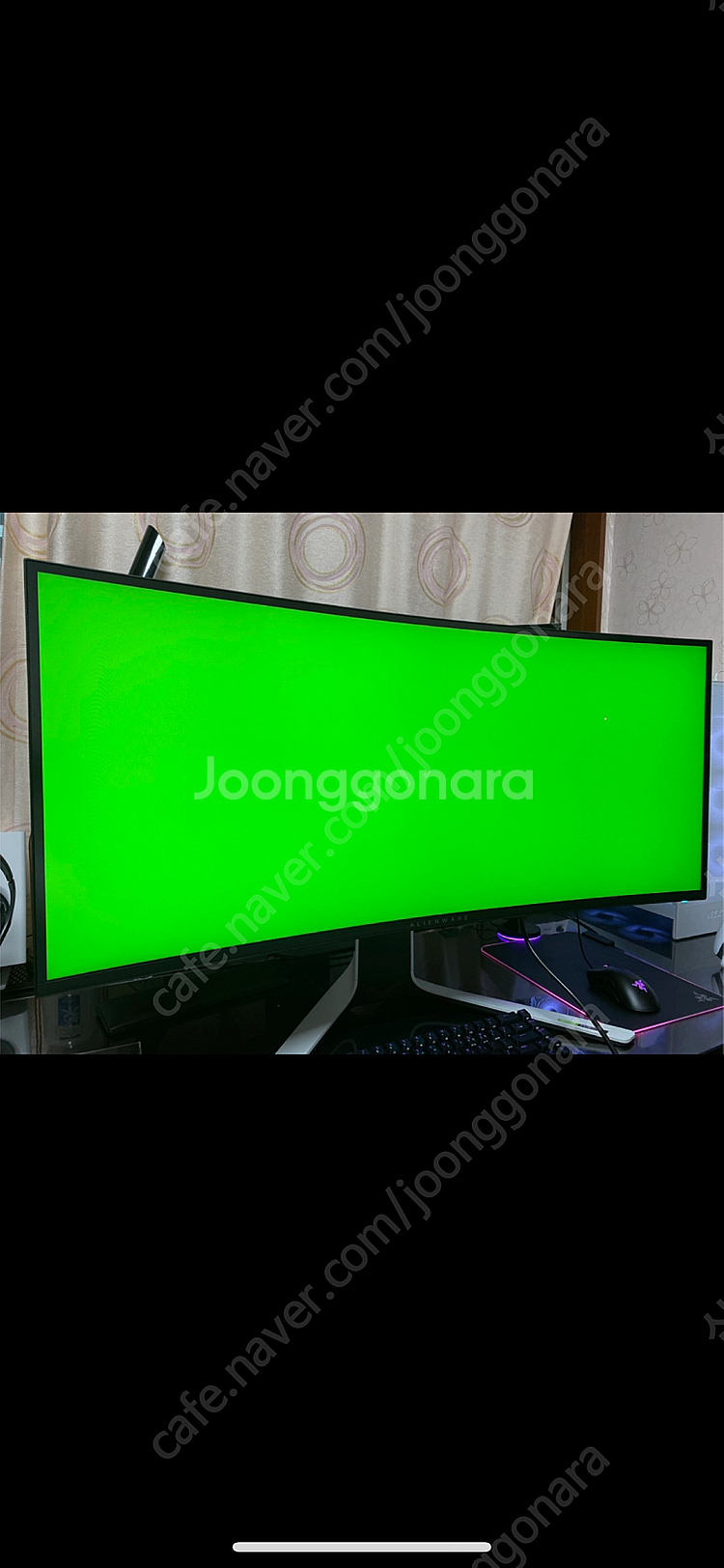 Dell aw3821dw 모니터(리퍼비쉬 교환 신품)--2