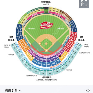 6월13일 금요일 ssg 랜더스 vs 롯데 자이언츠 미니스카이박스 정가양도합니다