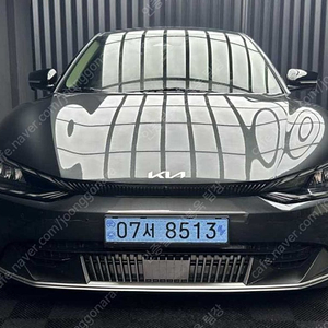 EV6 중고 EV6 중고차 회색 2022년식 36,813km 롱레인지 에어 중고차싸게사기