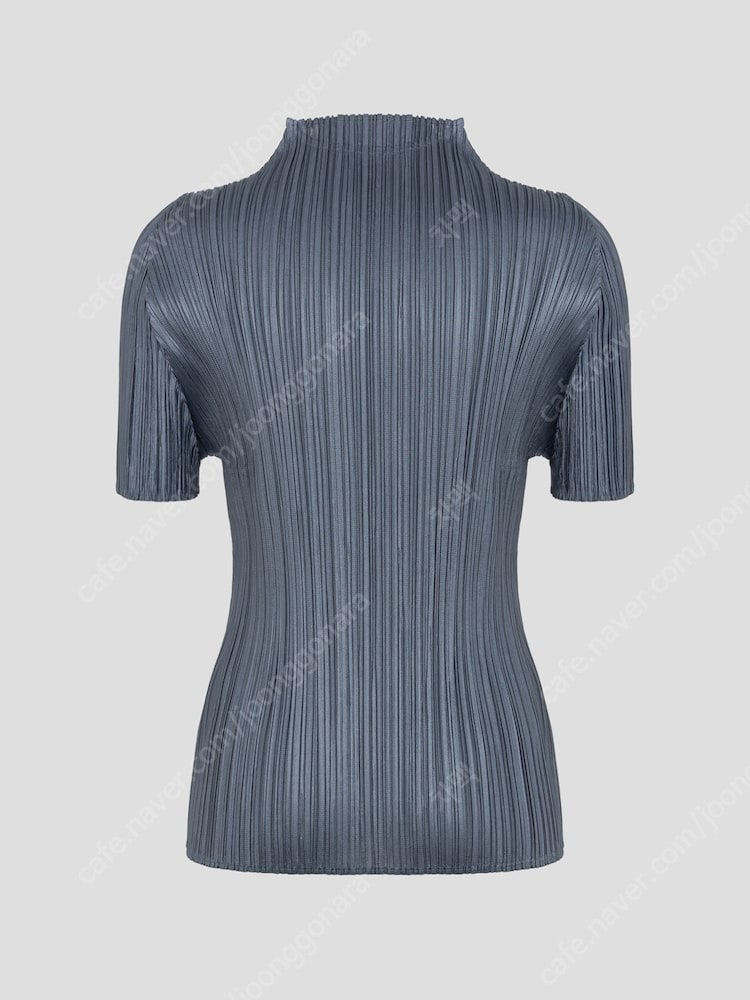 플리츠플리즈 5월 메이 먼슬리 탑 JK152 다크 블루 그레이 3--1