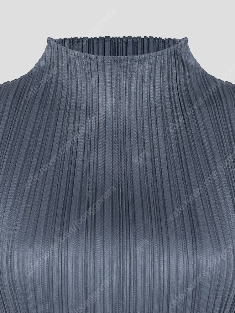 플리츠플리즈 5월 메이 먼슬리 탑 JK152 다크 블루 그레이 3--2