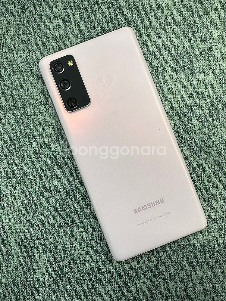 갤럭시S20FE 128G 핑크 외관S급 상태좋은폰 12...--0