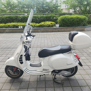 베스파 gts125 hpe 탑박스튜닝 2023년식