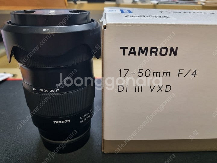 탐론 FE마운트 17-50 F4 렌즈 판매합니다--5