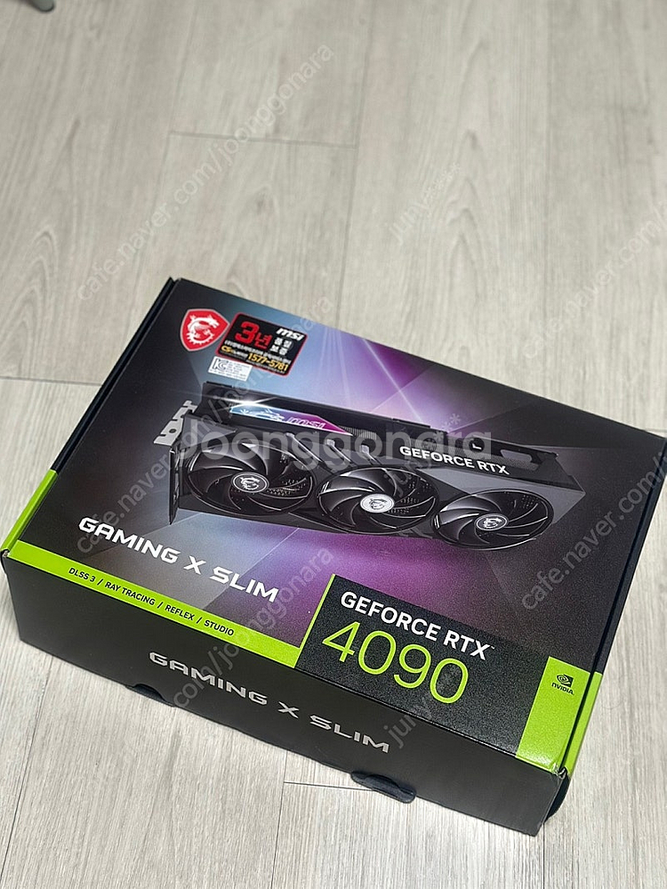 MSI RTX4090 슬림 24GB 그래픽 카드 팔아요--0