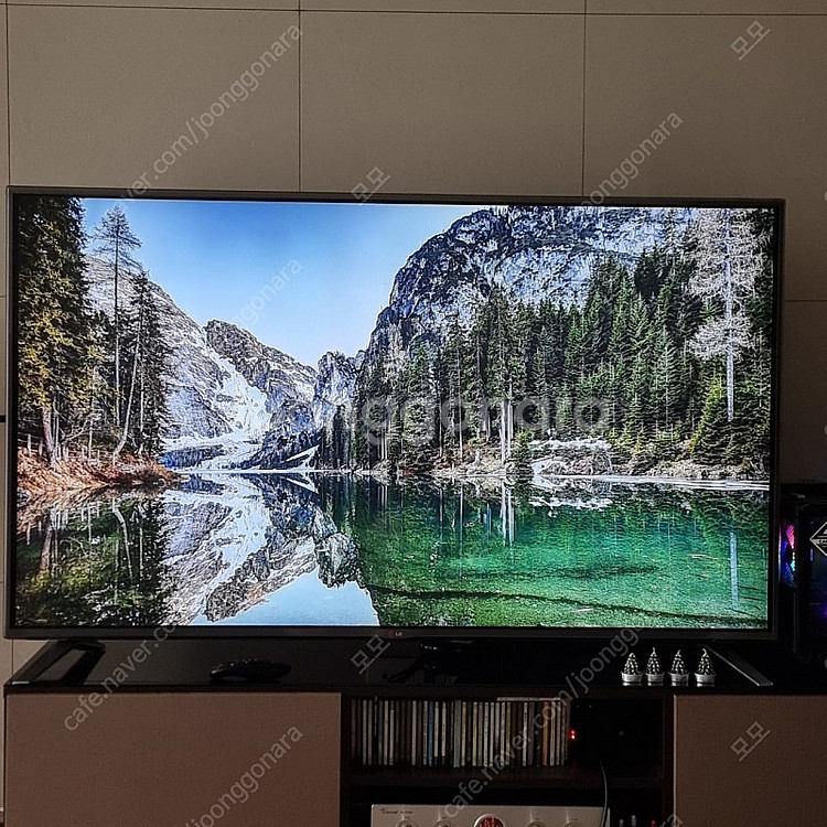 LG 65인치 스마트TV 와 한샘장식장 (서초)--1