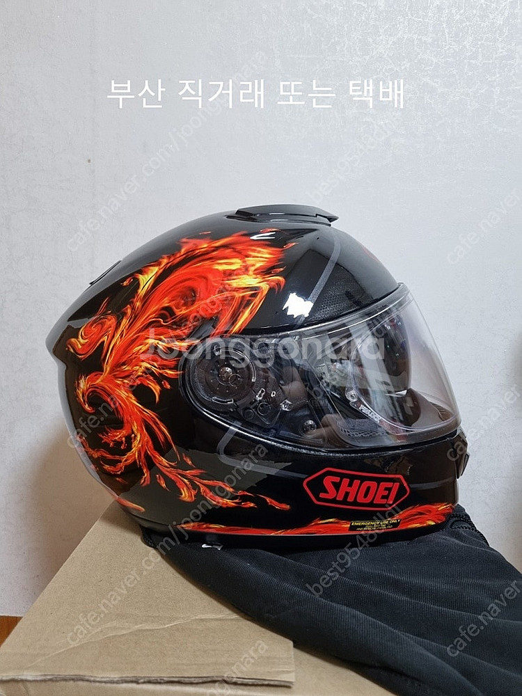 정품 쇼에이 지티에어 리바이브 오토바이 헬멧 아라이 홍...--4