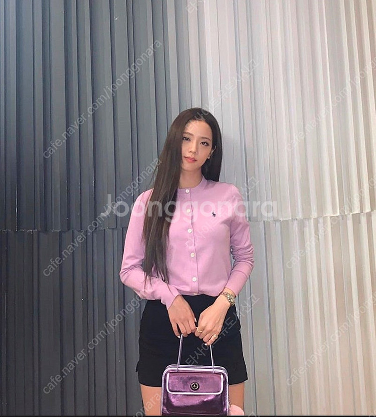 (블랙핑크 지수착용)폴로 랄프로렌 여성 코튼 블렌드 가...--1