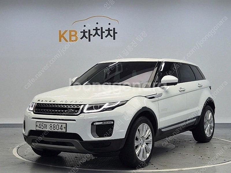 레인지로버 이보크 중고 랜드로버 중고 흰색 2017년식...--0