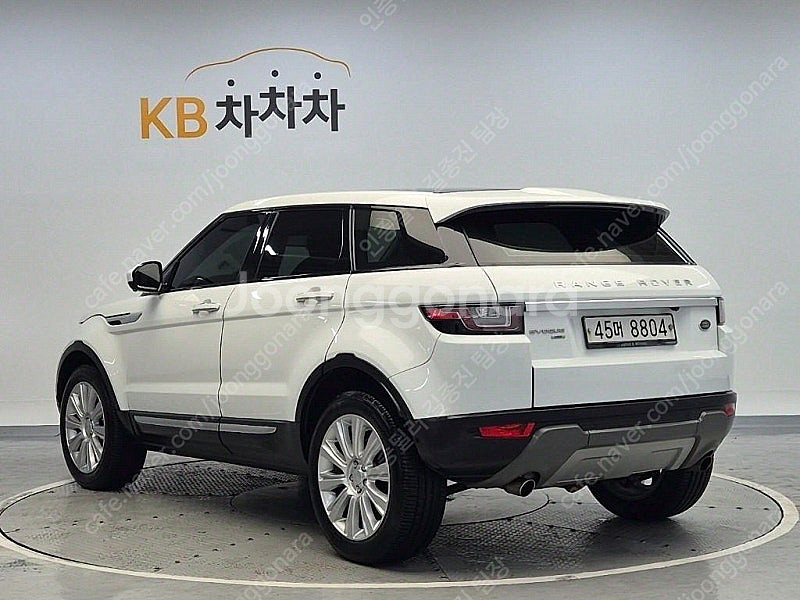 레인지로버 이보크 중고 랜드로버 중고 흰색 2017년식...--2