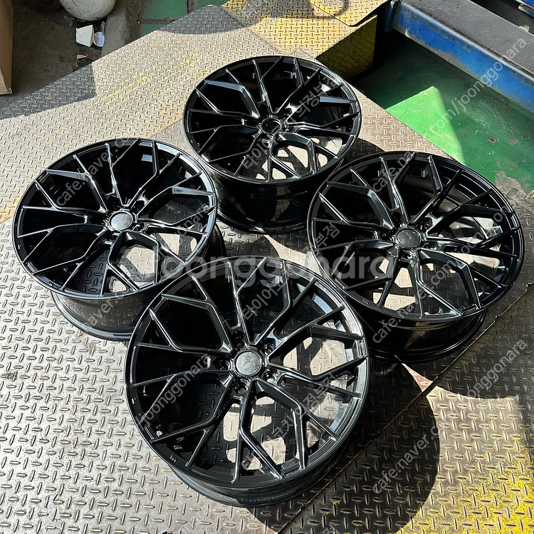 19인치 BBS G602 st 유광블랙 중고휠 1대분 ...--1