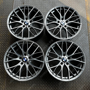 18인치 BMW 405M st 건메탈폴리쉬 대만산 중고휠 1대분 팝니다