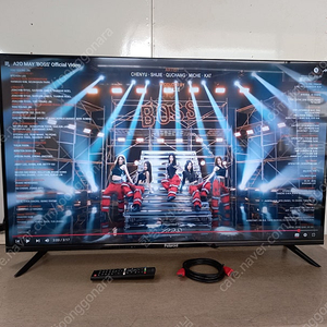 (수원)2022년 구입 43인치 제로베젤 FULLHD LED TV 처분합니다 /모니터 사용가능