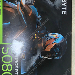 기가바이트 rtx5080 윈드포스oc 팝니다.