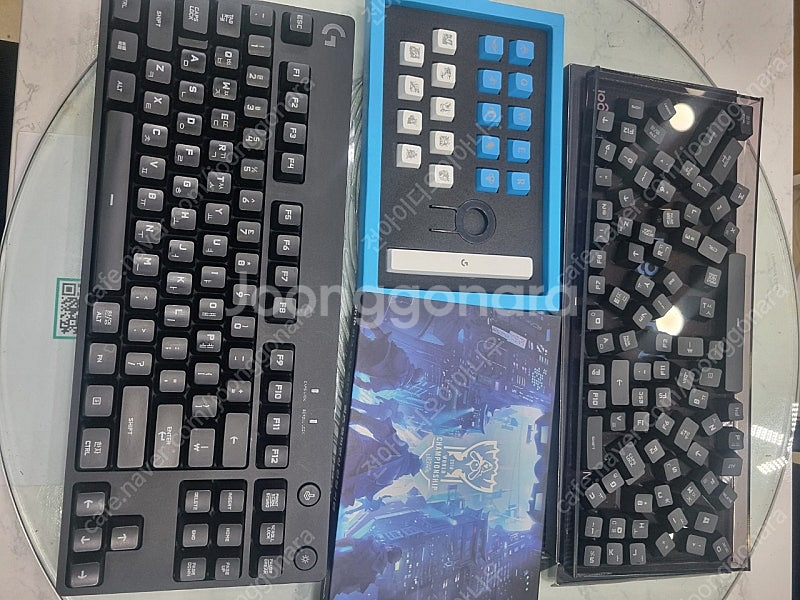 로지텍 지프로 게이밍 g프로 키보드와 롤챔스 한정판 키...--0