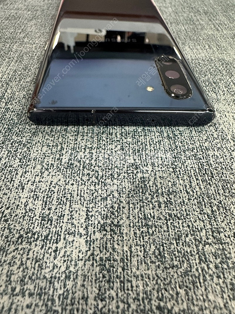 갤럭시노트10 256G 블랙 파손X 생활잔상 상태좋은 ...--5