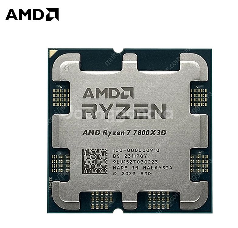 미개봉) amd 라이젠 7800X3D (라파엘) 멀티팩...--0