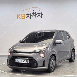 모닝 중고 모닝 더 뉴 모닝 회색 2024년식 1,174km 1.0 가솔린 시그니처 중고차 성능보증
