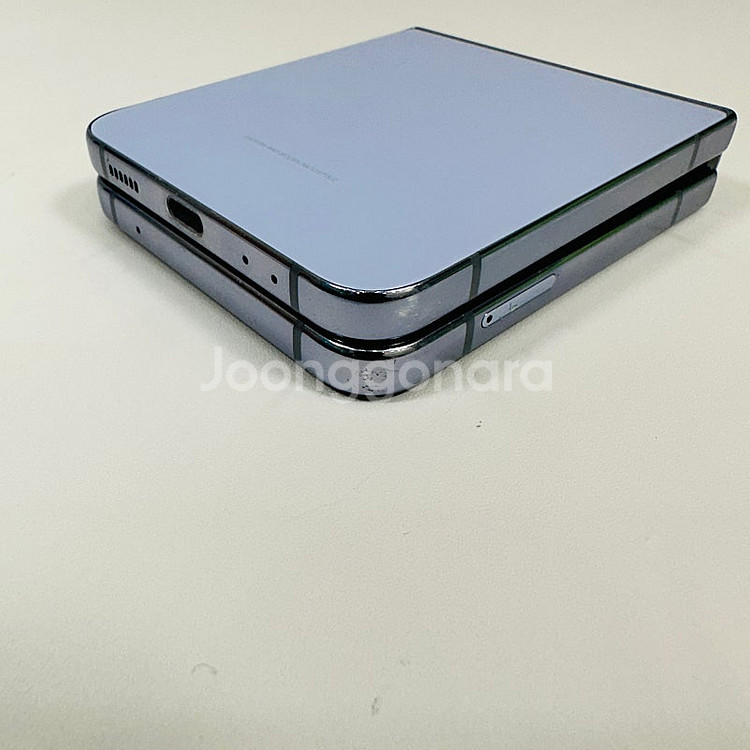 F721 ] 갤럭시 Z플립4 블루 256기가 21.5만...--5
