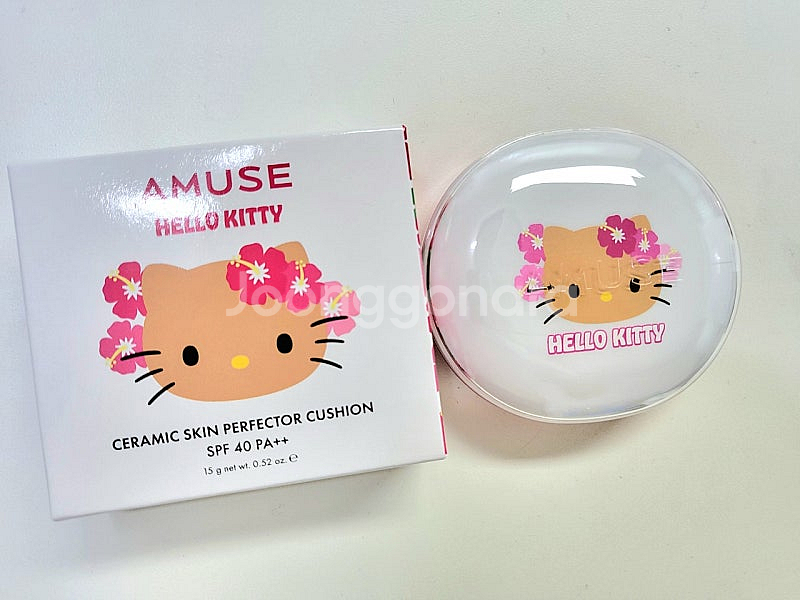 어뮤즈 태닝키티세라믹쿠션 틴트 루나쿠션 컨실러 메이크업...--0
