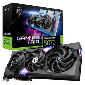 대구직) MSI RTX 5070 트리오 삽니다.