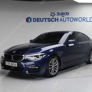 BMW 5시리즈 중고 BMW 520D 중고 5시리즈 중고차 할부 파란색 2017년식 88,953km 520d xDrive M 스포츠 플러스 수원중고차