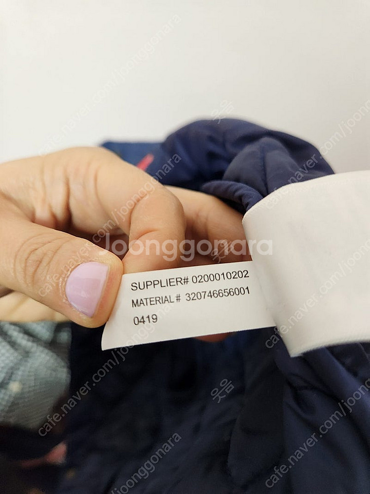 18개월 폴로랄프로렌 네이비색 퀼팅 도톰 간절기 자켓 ...--9