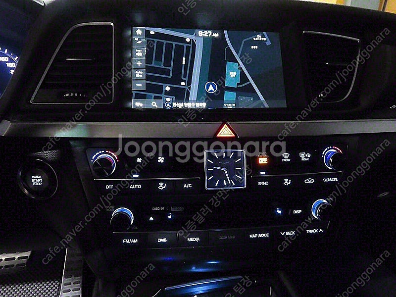 제네시스 G80 중고 제네시스 중고 가격 검정색 201...--9