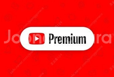 유튜브 프리미엄 싸게 1년 가족 공유 2자리 남음--0