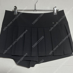 포르타스커트팬츠[PLEATS MINI SKIRT SHORTS챠콜]