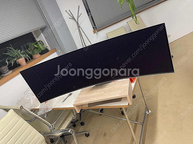 삼성 49 인치 커브드 모니터 S49CG954--0