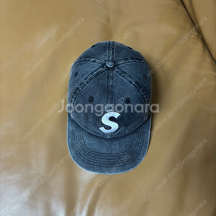 Supreme 슈프림 22fw 피그먼트 블랙 S로고 6...--4
