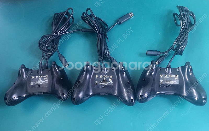 Xbox 360 정품 유선 패드 중고 정비품 판매 개당...--2