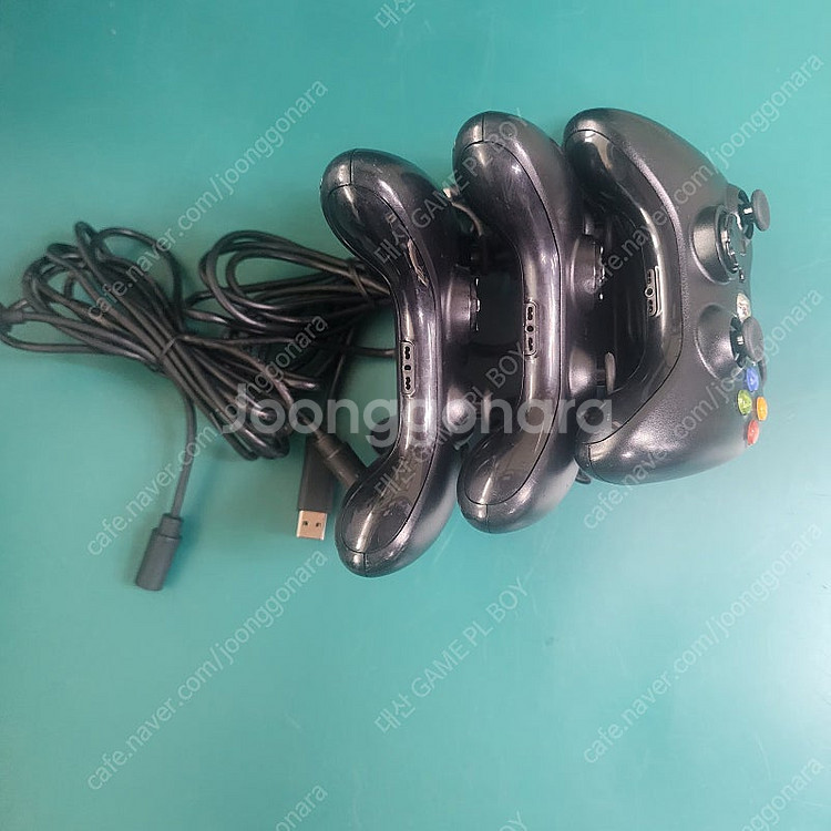 Xbox 360 정품 유선 패드 중고 정비품 판매 개당...--4