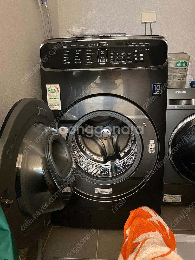 삼성 드럼세탁기 21kg 건조기 9kg--0