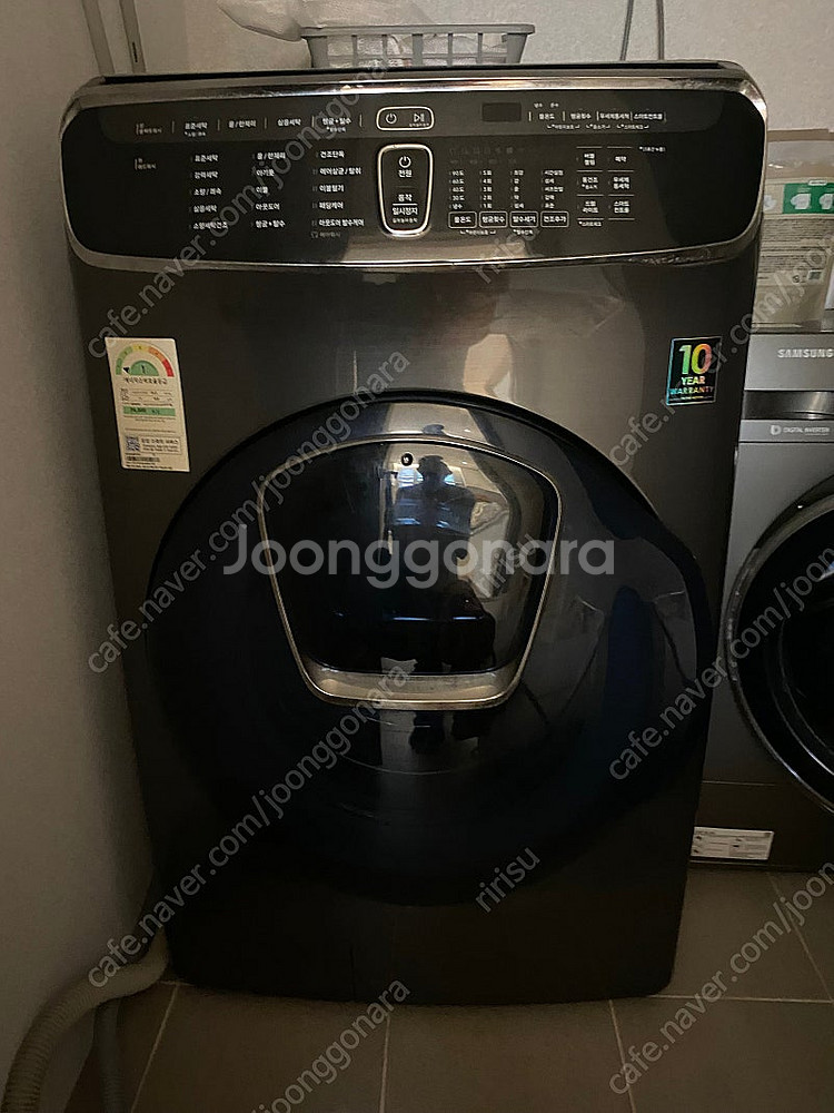 삼성 드럼세탁기 21kg 건조기 9kg--4