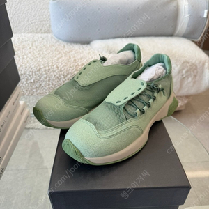 [2]옴므플리세HP51AJ481BREEZE 스니커즈. 블랙(솔드아웃) 그린2 265~275SIze