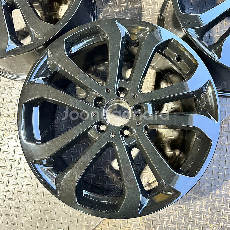 19인치 벤츠 GLE 350d 유광블랙 순정휠 1대분 ...--4