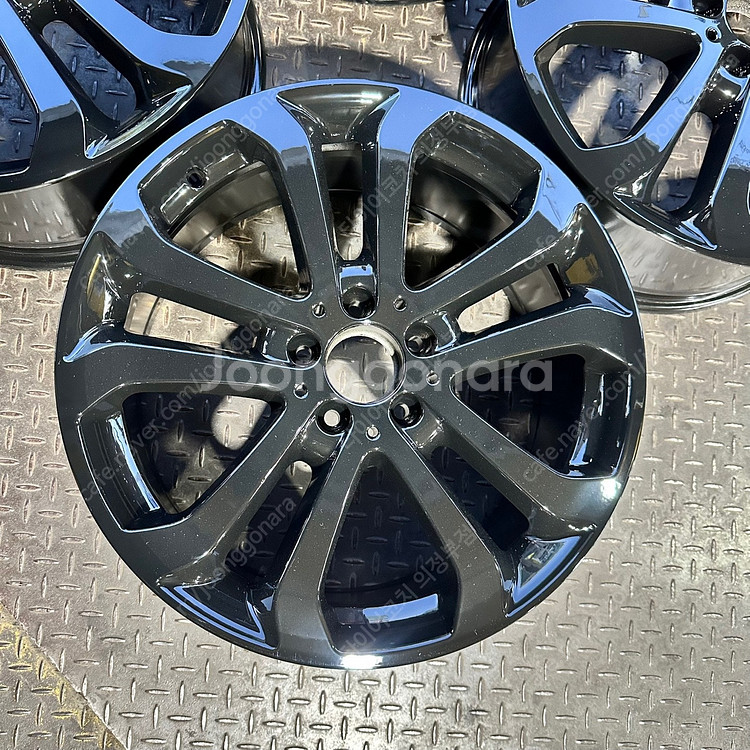 19인치 벤츠 GLE 350d 유광블랙 순정휠 1대분 ...--5