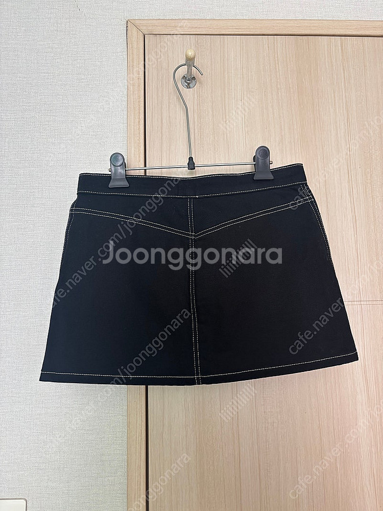 Courreges 꾸레쥬 스커트 코튼 데님 26 새상품--8