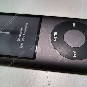 아이팟 나노 ipod nano 4th 블랙 8기가