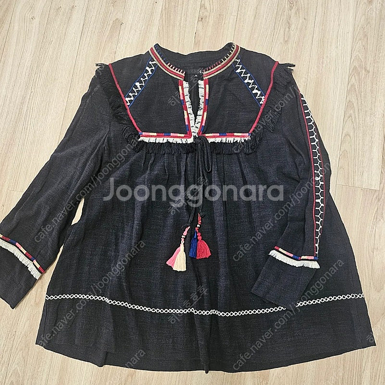 지컷 블라우스 55사이즈--0