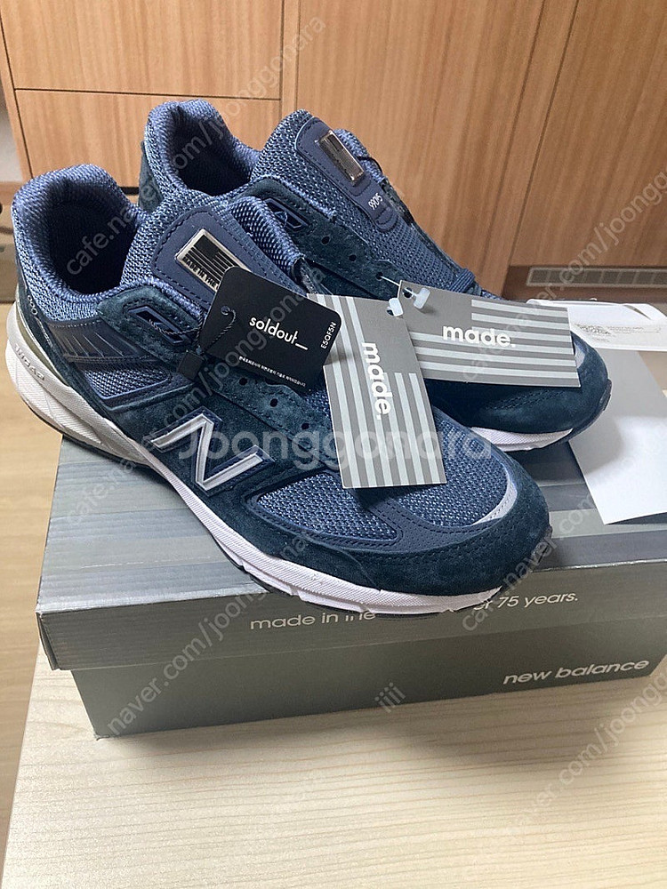 뉴발란스 990v5 네이비 우먼 265 남성 260 ....--0