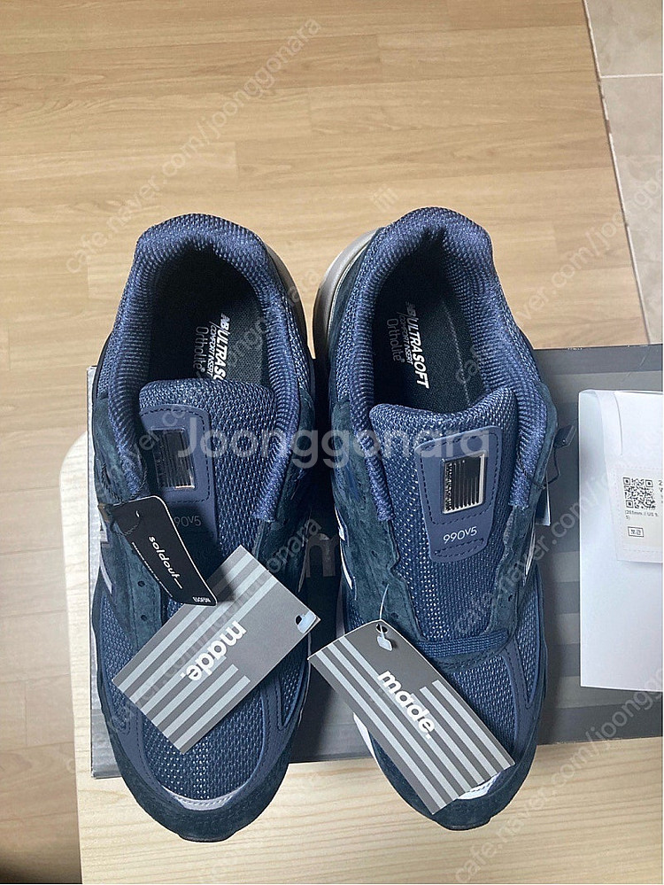 뉴발란스 990v5 네이비 우먼 265 남성 260 ....--1