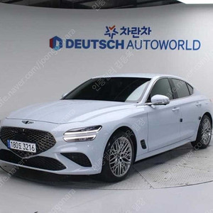 19,357 km G70중고 제네시스 G70 중고 가솔린 2.0T 4WD 중고자동차가격 24시간 상담 흰색