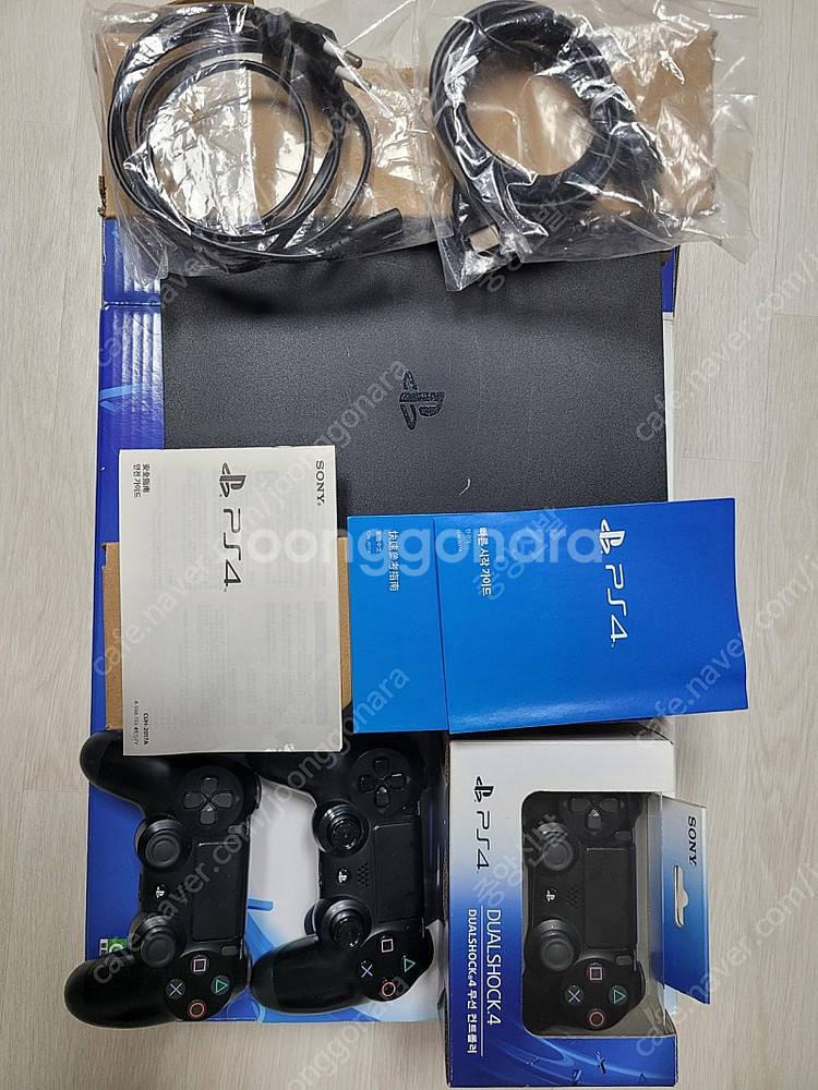 PS4 플레이스테이션4 타이틀포함 듀얼쇼크3--0