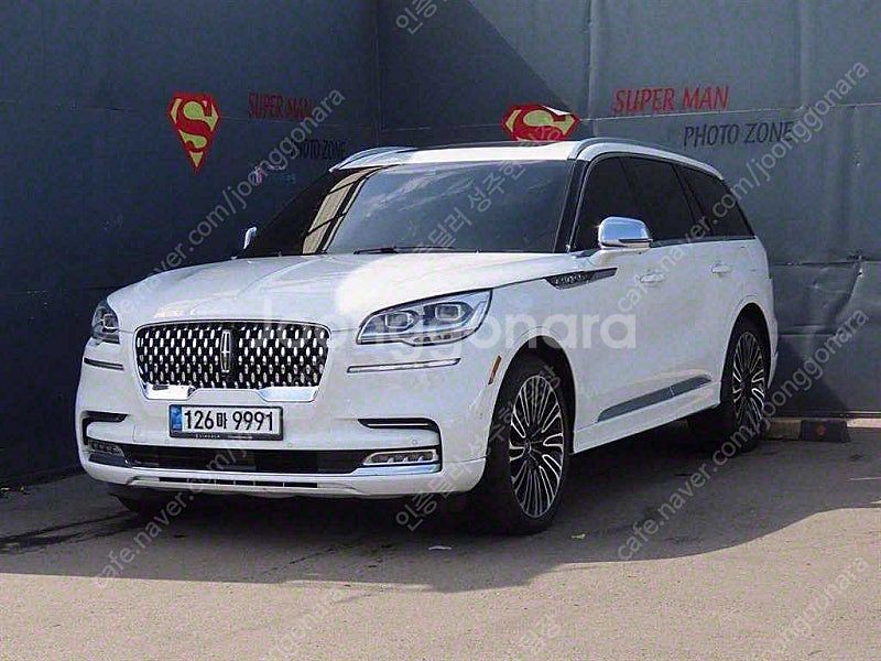 에비에이터 중고 링컨 흰색 2020년식 45,676km...--0