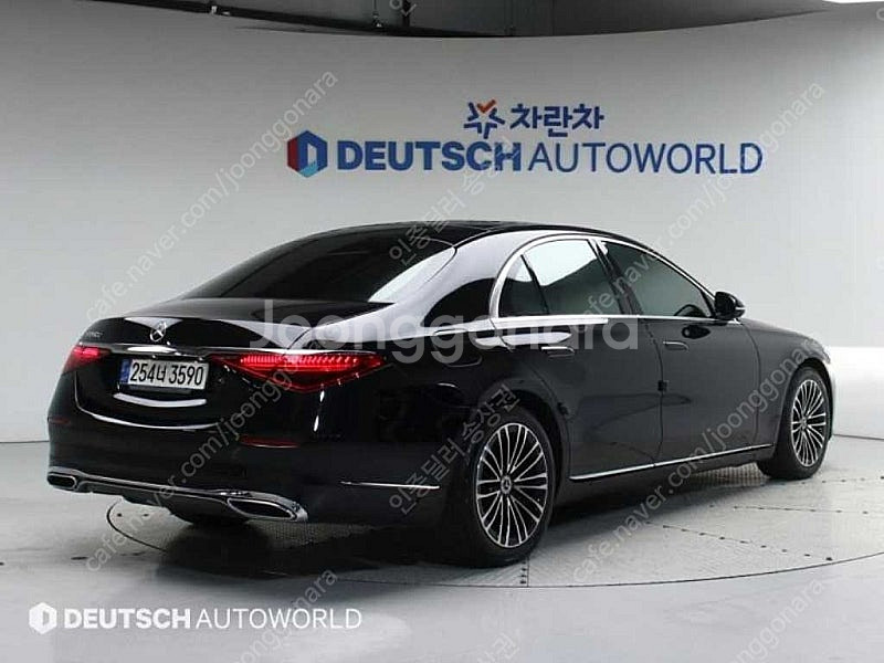 벤츠 S클래스 중고 S클래스 S350d 검정색 2022...--5