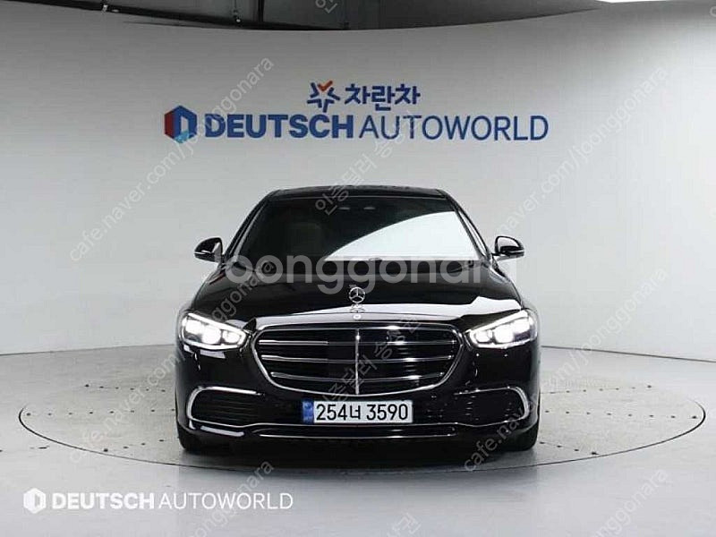 벤츠 S클래스 중고 S클래스 S350d 검정색 2022...--6